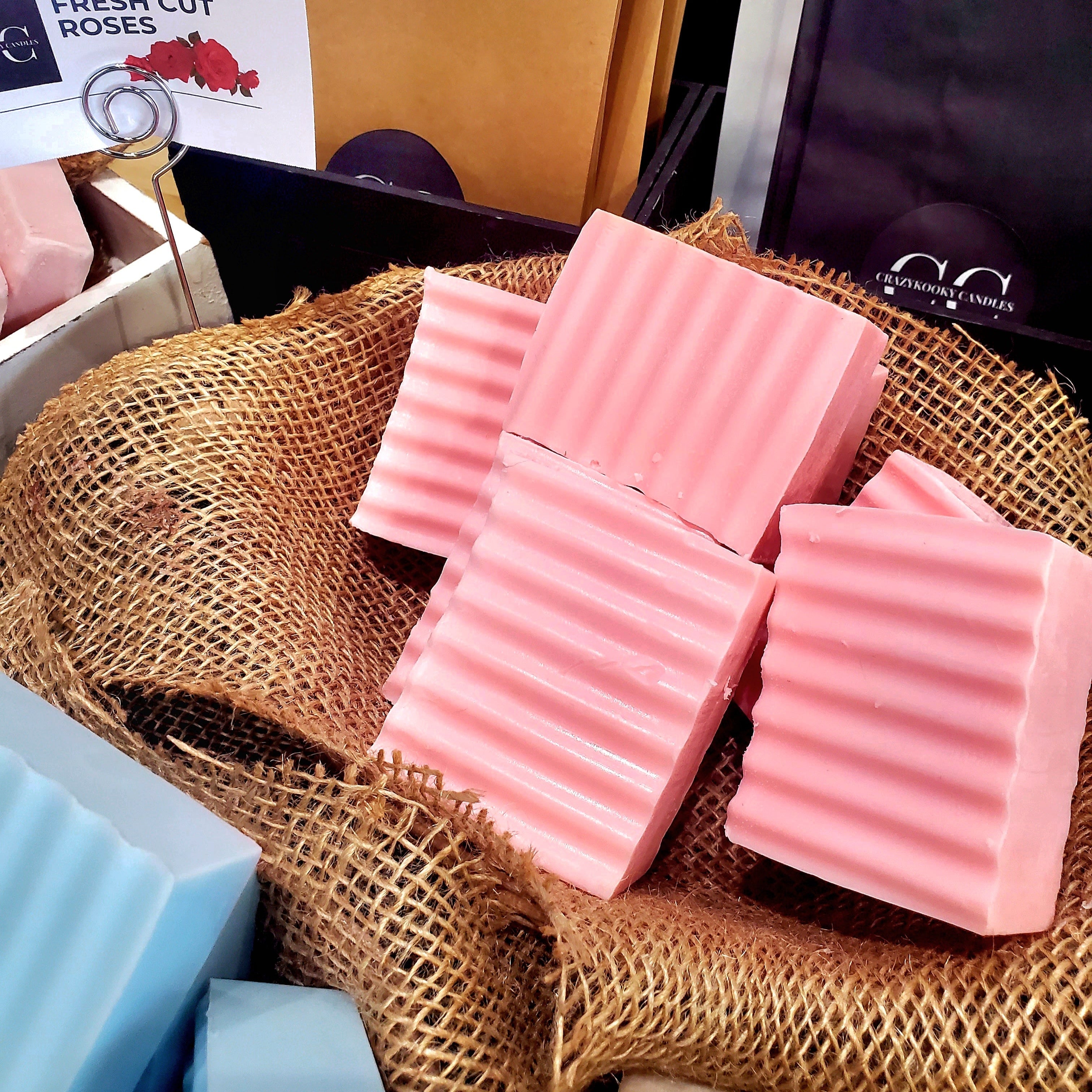 FRESH CUT ROSES - Handmade Soap, Scented, 5oz