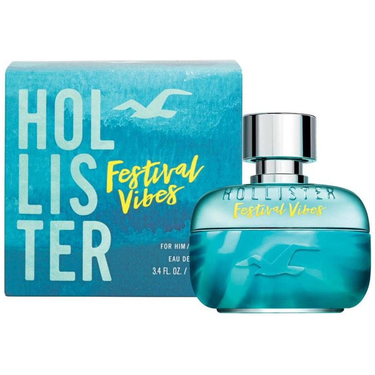 Festival Vibes by Hollister Cologne for Men EDT 3.4 oz