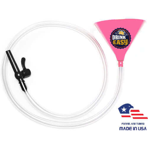 Social Distancing Beer Funnel with Valve - 6 ft.