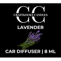 LAVENDER - Car Diffuser, 8ml