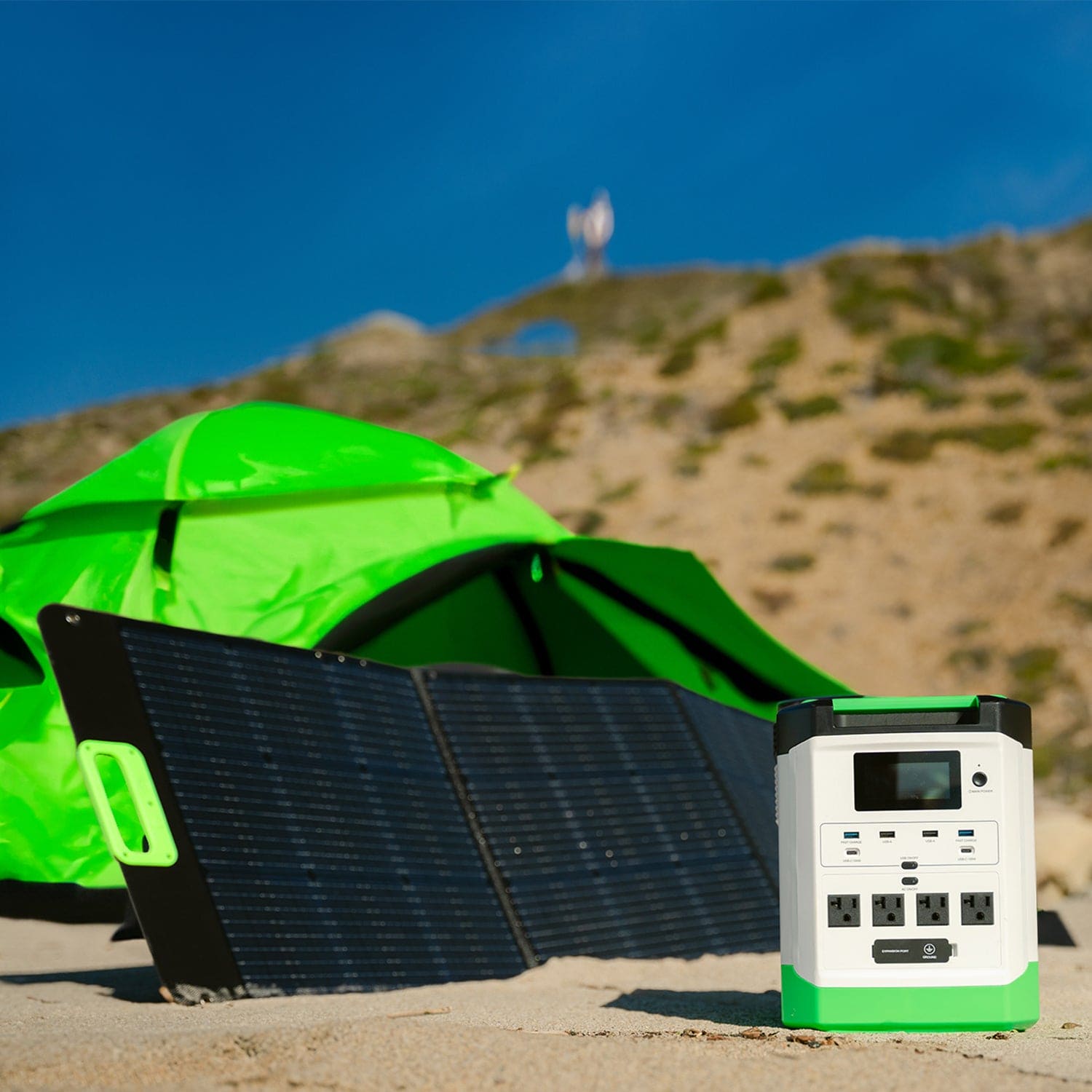 High Capacity Expandable Lithium 1800 Power Station