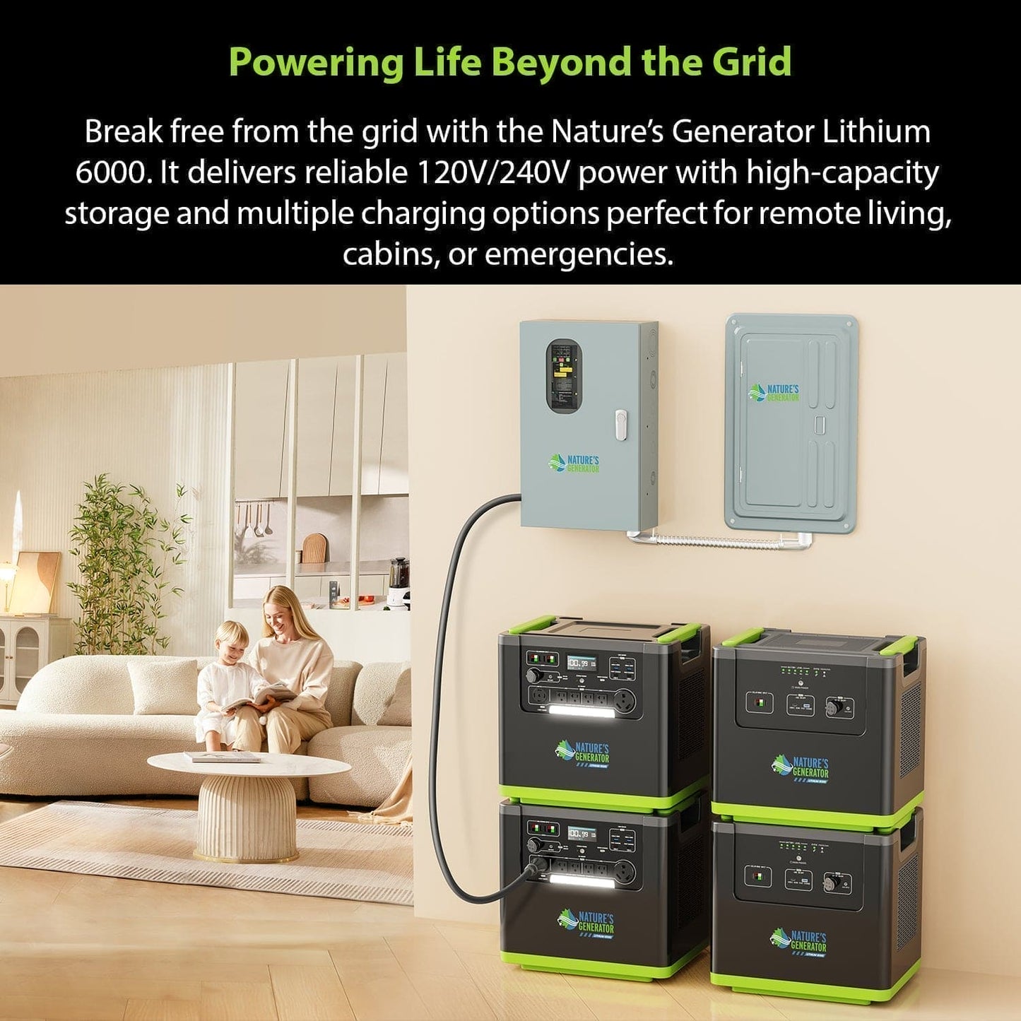 30A Automatic Generator Transfer Switch