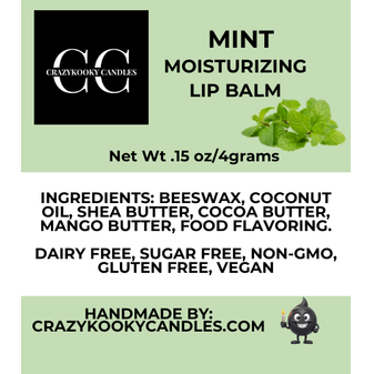 MINT, Lip Balm, 0.15oz