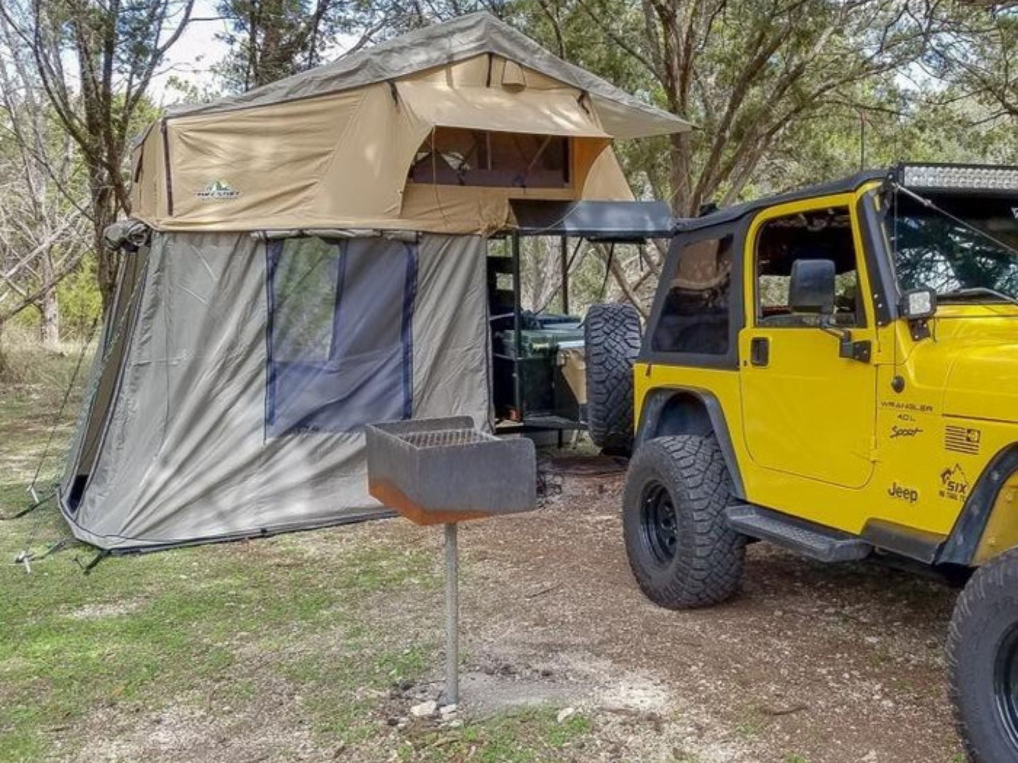 Tuff Stuff Elite Overland Roof Top Tent & Annex Room - 5 Person