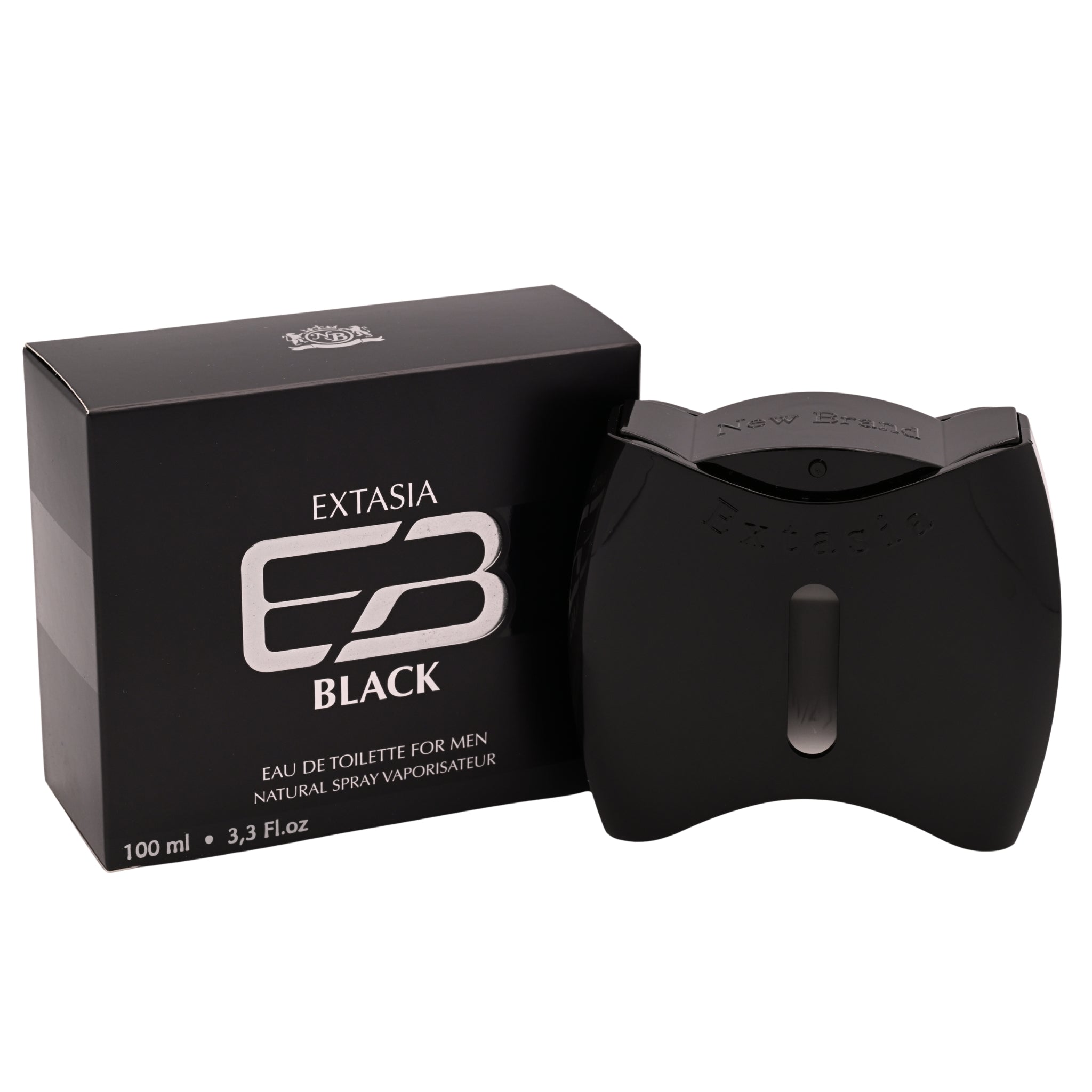 Prestige Extasia Black by New Brand cologne for men EDT 3.3 /3.4 oz New In Box