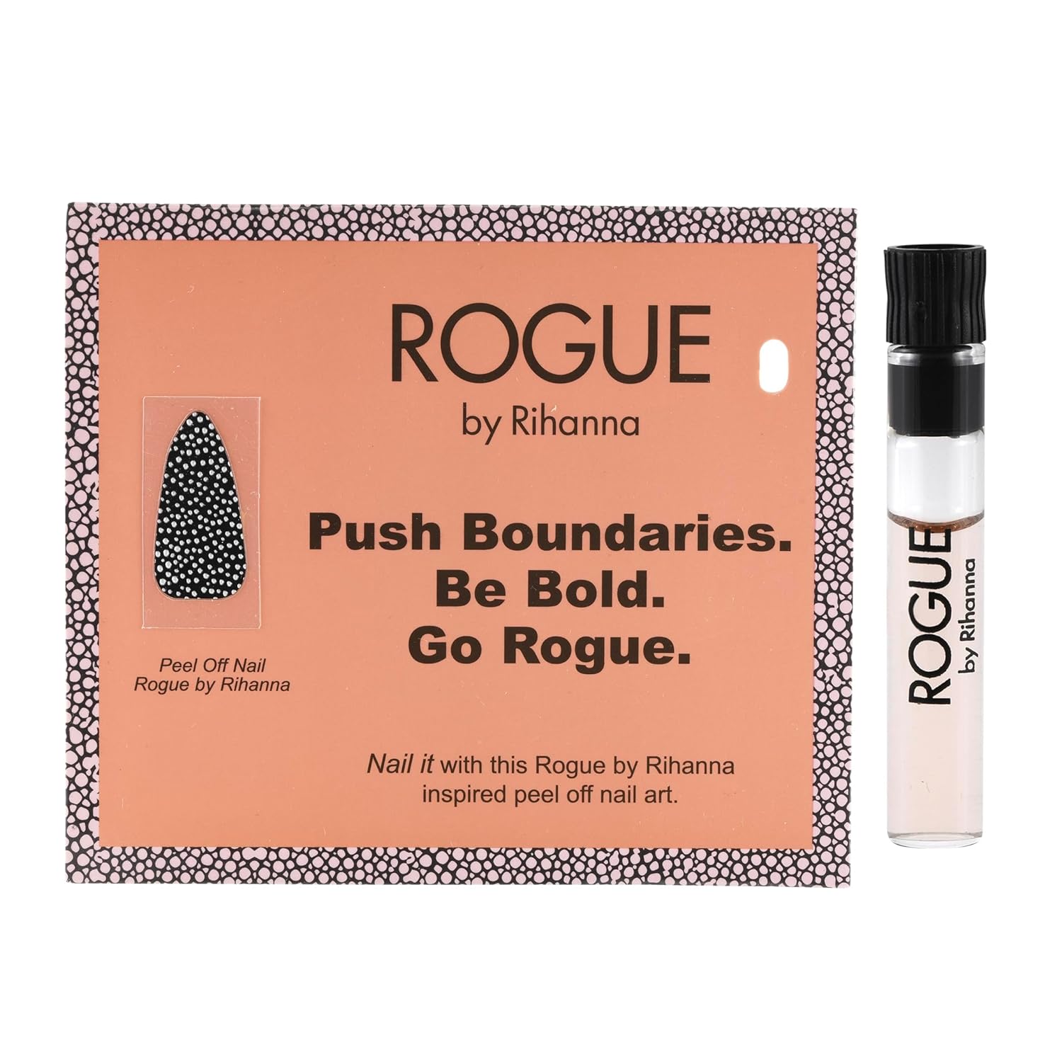 Rihanna Perfume 5 Samples Vial Set Crush Reb'l Fleur Kiss Rogue Rebell