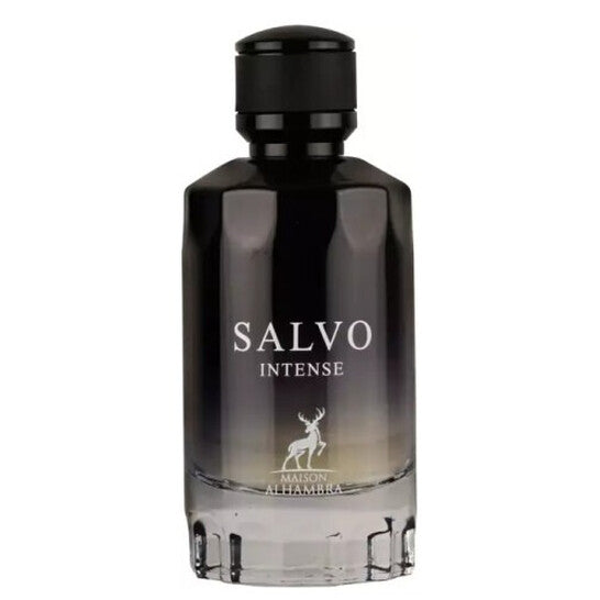 Salvo Intense by Maison Alhambra Eau de Parfum for Men 3.4 oz