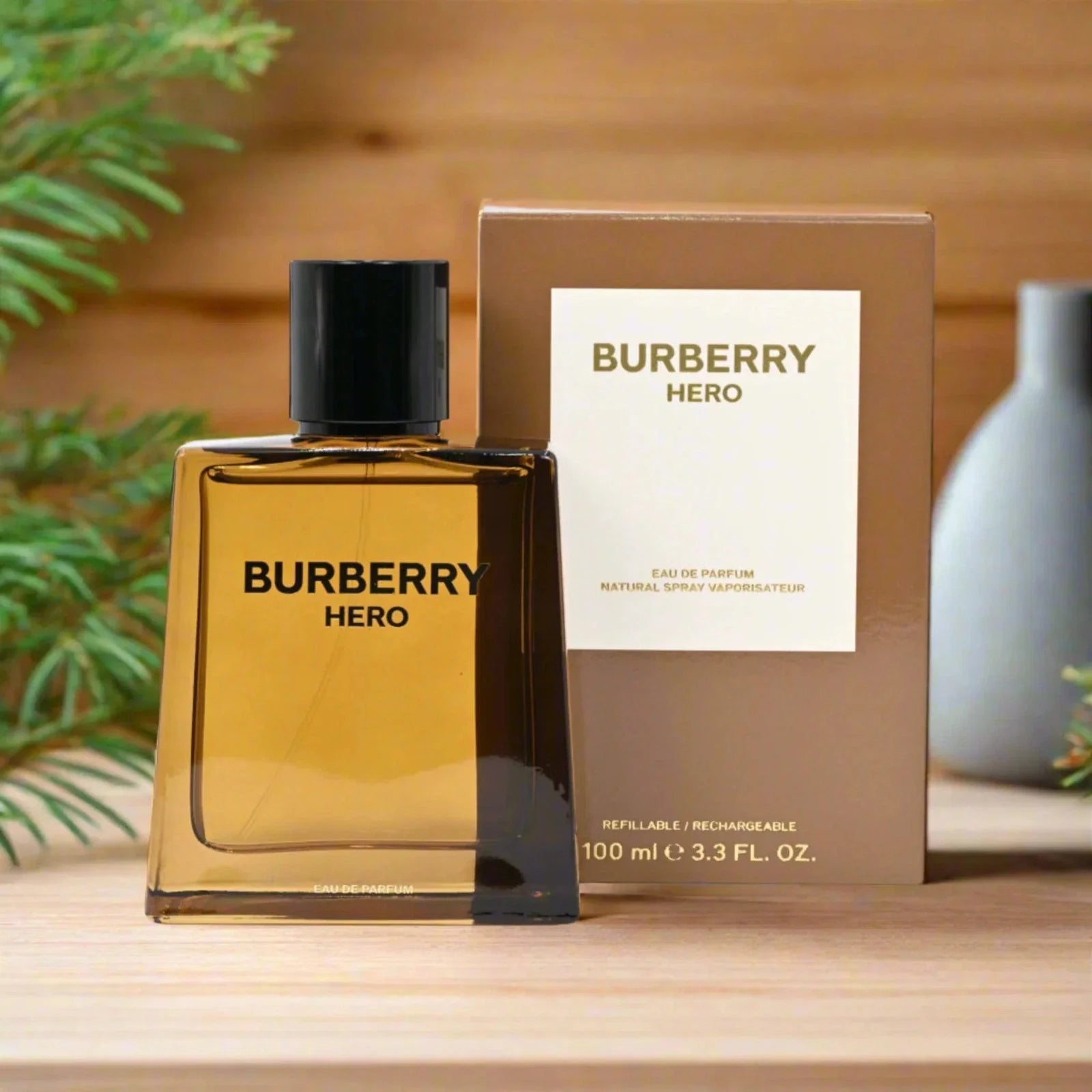 Burberry Hero by Burberry Eau De Parfum Spray for Men 3.3 oz