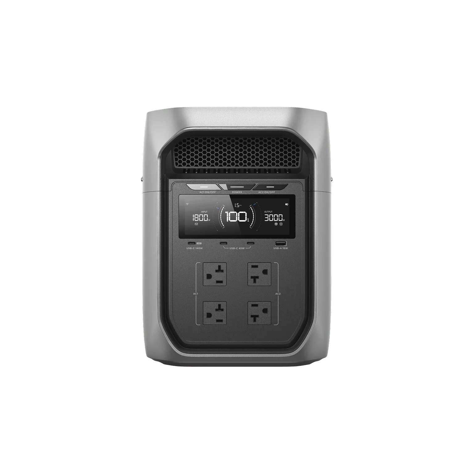 EcoFlow DELTA 3 Max Plus Portable Power Station (2048Wh)