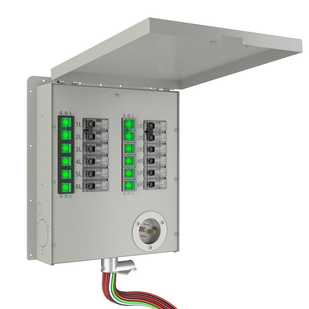 Refurbished - Nature's Generator 120/240V 30A 12-Circuit Non-Automatic Transfer Switch