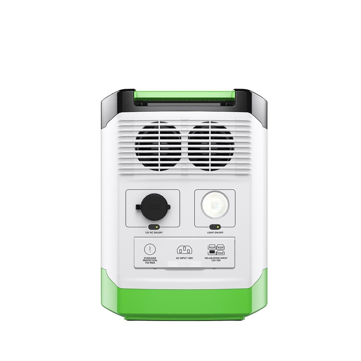 High Capacity Expandable Lithium 1800 Power Station